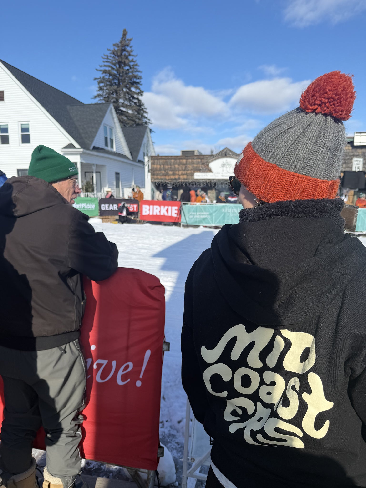 Cowbells and cold weather