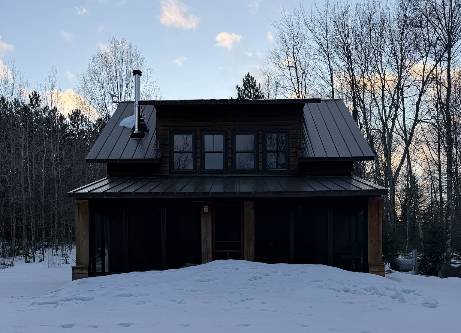 Our cabin in Winter, Wisconsin